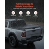image:imageVEVOR Retractable Tonneau Cover 55 ft Hard Retractable Tonneau Cover with Builtin Drainage Pipe for 20092024 Ford F150 Crew Cab Customized Design with DoubleLock amp TSlot45 ft