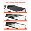 image:imageVEVOR Retractable Tonneau Cover 55 ft Hard Retractable Tonneau Cover with Builtin Drainage Pipe for 20092024 Ford F150 Crew Cab Customized Design with DoubleLock amp TSlot55ft
