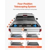 image:imageVEVOR Retractable Tonneau Cover 55 ft Hard Retractable Tonneau Cover with Builtin Drainage Pipe for 20092024 Ford F150 Crew Cab Customized Design with DoubleLock amp TSlot55ft