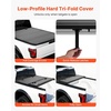 image:imageVEVOR Retractable Tonneau Cover 55 ft Hard Retractable Tonneau Cover with Builtin Drainage Pipe for 20092024 Ford F150 Crew Cab Customized Design with DoubleLock amp TSlot55ft