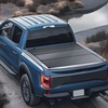 image:imageVEVOR Retractable Tonneau Cover 55 ft Hard Retractable Tonneau Cover with Builtin Drainage Pipe for 20092024 Ford F150 Crew Cab Customized Design with DoubleLock amp TSlot55 ft