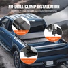 image:imageVEVOR Retractable Tonneau Cover 55 ft Hard Retractable Tonneau Cover with Builtin Drainage Pipe for 20092024 Ford F150 Crew Cab Customized Design with DoubleLock amp TSlot55 ft