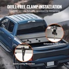 image:imageVEVOR Retractable Tonneau Cover 55 ft Hard Retractable Tonneau Cover with Builtin Drainage Pipe for 20092024 Ford F150 Crew Cab Customized Design with DoubleLock amp TSlot55 ft