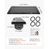 image:imageVEVOR Retractable Tonneau Cover 55 ft Hard Retractable Tonneau Cover with Builtin Drainage Pipe for 20092024 Ford F150 Crew Cab Customized Design with DoubleLock amp TSlot55ft