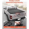 image:imageVEVOR Retractable Tonneau Cover 55 ft Hard Retractable Tonneau Cover with Builtin Drainage Pipe for 20092024 Ford F150 Crew Cab Customized Design with DoubleLock amp TSlot55ft