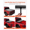 image:imageVEVOR Retractable Tonneau Cover 55 ft Hard Retractable Tonneau Cover with Builtin Drainage Pipe for 20092024 Ford F150 Crew Cab Customized Design with DoubleLock amp TSlot46 ft