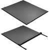 image:imageVEVOR Retractable Tonneau Cover 55 ft Hard Retractable Tonneau Cover with Builtin Drainage Pipe for 20092024 Ford F150 Crew Cab Customized Design with DoubleLock amp TSlot68 ft