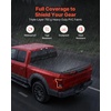 image:imageVEVOR Retractable Tonneau Cover 55 ft Hard Retractable Tonneau Cover with Builtin Drainage Pipe for 20092024 Ford F150 Crew Cab Customized Design with DoubleLock amp TSlot68 ft