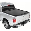 image:imageVEVOR Retractable Tonneau Cover 55 ft Hard Retractable Tonneau Cover with Builtin Drainage Pipe for 20092024 Ford F150 Crew Cab Customized Design with DoubleLock amp TSlot55ft