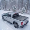 image:imageVEVOR Retractable Tonneau Cover 58 ft Hard Tonneau Cover with Builtin Drainage Pipe for 20212024 ChevyGMC SilveradoSierra 1500 Crew Cab Customized Design with DoubleLock amp TSlot5859ft