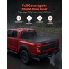 image:imageVEVOR Retractable Tonneau Cover 58 ft Hard Tonneau Cover with Builtin Drainage Pipe for 20212024 ChevyGMC SilveradoSierra 1500 Crew Cab Customized Design with DoubleLock amp TSlot69ft