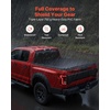 image:imageVEVOR Retractable Tonneau Cover 58 ft Hard Tonneau Cover with Builtin Drainage Pipe for 20212024 ChevyGMC SilveradoSierra 1500 Crew Cab Customized Design with DoubleLock amp TSlot52ft