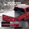 image:imageVEVOR Retractable Tonneau Cover 58 ft Hard Tonneau Cover with Builtin Drainage Pipe for 20212024 ChevyGMC SilveradoSierra 1500 Crew Cab Customized Design with DoubleLock amp TSlot70in58ft