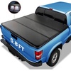 image:imageVEVOR Retractable Tonneau Cover 58 ft Hard Tonneau Cover with Builtin Drainage Pipe for 20212024 ChevyGMC SilveradoSierra 1500 Crew Cab Customized Design with DoubleLock amp TSlot70in58ft