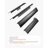 image:imageVEVOR Rocker Panel Guard Compatible with 20142018 Chevrolet Silverado 1500 Extended Cab Replacement for 14068 Trail Armor Side Skirts Extension Body Kit Driver Side 3M Adhesive Black19992006 Chevrolet Silverado