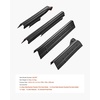 image:imageVEVOR Rocker Panel Guard Compatible with 20142018 Chevrolet Silverado 1500 Extended Cab Replacement for 14068 Trail Armor Side Skirts Extension Body Kit Driver Side 3M Adhesive Black20142018 Chevrolet Silverado 1500