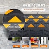 image:imageVEVOR Rubber Curb Ramp 6 Rise Height Sidewalk Threshold Ramp 146 Width 193 Length Driveway Ramp 33069 lbs Load Capacity for Curb for Forklifts Trucks Buses Cars Wheelchairs Bike6 H x 193 L