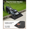 image:imageVEVOR Rubber Curb Ramps 2 Pack 7 Rise Height 193 L x 193 W Driveway Ramps with Drainage Tank 7000 lbs Load Capacity Suitable for Wheelchairs Strollers Motorcycles Cars Lawn Mowers7 Rise