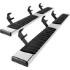 image:imageVEVOR Running Boards Compatible with 20182025 Jeep Wrangler JL 4 Door 6 Inches Side Steps Black Carbon Steel Nerf Bars 550 lbs Load Capacity Wide NonSlip Hollow Surface with Rustproof Coating1523 F150 Crew cab