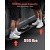 image:imageVEVOR Running Boards Compatible with 20182025 Jeep Wrangler JL 4 Door 6 Inches Side Steps Black Carbon Steel Nerf Bars 550 lbs Load Capacity Wide NonSlip Hollow Surface with Rustproof Coating1925 Silverado 1500 Crew Cab