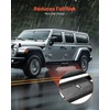 image:imageVEVOR Running Boards Compatible with 20182025 Jeep Wrangler JL 4 Door 6 Inches Side Steps Black Carbon Steel Nerf Bars 550 lbs Load Capacity Wide NonSlip Hollow Surface with Rustproof Coating0718 Jeep Wrangler JK 4 Door