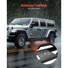 image:imageVEVOR Running Boards Compatible with 20182025 Jeep Wrangler JL 4 Door 6 Inches Side Steps Black Carbon Steel Nerf Bars 550 lbs Load Capacity Wide NonSlip Hollow Surface with Rustproof Coating1825 Jeep Wrangler JL 4 Door
