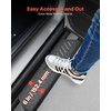 image:imageVEVOR Running Boards Compatible with 20182025 Jeep Wrangler JL 4 Door 6 Inches Side Steps Black Carbon Steel Nerf Bars 550 lbs Load Capacity Wide NonSlip Hollow Surface with Rustproof Coating1925 Ram 1500 Crew Cab
