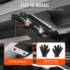 image:imageVEVOR Running Boards Compatible with 20182025 Jeep Wrangler JL 4 Door 6 Inches Side Steps Black Carbon Steel Nerf Bars 550 lbs Load Capacity Wide NonSlip Hollow Surface with Rustproof Coating1523 F150 Crew cab