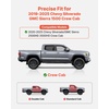 image:imageVEVOR Running Boards Compatible with 20182025 Jeep Wrangler JL 4 Door 6 Inches Side Steps Black Carbon Steel Nerf Bars 550 lbs Load Capacity Wide NonSlip Hollow Surface with Rustproof Coating1925 Silverado 1500 Crew Cab