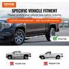 image:imageVEVOR Running Boards Compatible with 20182025 Jeep Wrangler JL 4 Door 6 Inches Side Steps Black Carbon Steel Nerf Bars 550 lbs Load Capacity Wide NonSlip Hollow Surface with Rustproof Coating0718 Silverado 1500 Crew Cab