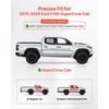image:imageVEVOR Running Boards Compatible with 20182025 Jeep Wrangler JL 4 Door 6 Inches Side Steps Black Carbon Steel Nerf Bars 550 lbs Load Capacity Wide NonSlip Hollow Surface with Rustproof Coating1525 F150 SuperCrew Cab