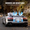image:imageVEVOR Single Deck GT Wing Car Spoiler Adjustable Universal 534 inch Lightweight Aluminum Car Rear Spoiler WingRacing Spoiler BGWJDM DriftABS