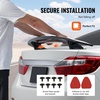 image:imageVEVOR Single Deck GT Wing Car Spoiler Adjustable Universal 534 inch Lightweight Aluminum Car Rear Spoiler WingRacing Spoiler BGWJDM DriftABS