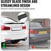 image:imageVEVOR Single Deck GT Wing Car Spoiler Adjustable Universal 534 inch Lightweight Aluminum Car Rear Spoiler WingRacing Spoiler BGWJDM DriftABS