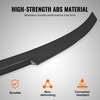 image:imageVEVOR Single Deck GT Wing Car Spoiler Adjustable Universal 534 inch Lightweight Aluminum Car Rear Spoiler WingRacing Spoiler BGWJDM DriftABS