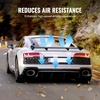 image:imageVEVOR Single Deck GT Wing Car Spoiler Adjustable Universal 534 inch Lightweight Aluminum Car Rear Spoiler WingRacing Spoiler BGWJDM DriftShort bracket