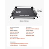 image:imageVEVOR Sliding Truck Bed Organizer 65 x 48Inch Heavy Duty Truck Bed Storage Drawer with 1000 lbs Capacity Features 6 Movable Rings for Securing 2Postion Slide Out Tray for Pickup Trucks Black68 x 48 inches