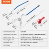 image:imageVEVOR Steel Tire Mount Demount Tool 225 to 245 Semi Tire Changing Tool with Extra Bead Holder Tubeless Truck Bead Breaker Manual Tire Changing Tools for Car Repairing YellowBlue