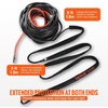image:imageVEVOR Synthetic Winch Rope 38 Inch x 100 Feet 26500 lbs Synthetic Winch Line Cable Rope with Protective Sleeve  Forged Winch Hook  Pull Strap Universal Fit for SUV Large OffRoad Vehicle Truck12  92 FT