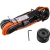 image:imageVEVOR Synthetic Winch Rope 38 Inch x 100 Feet 26500 lbs Synthetic Winch Line Cable Rope with Protective Sleeve  Forged Winch Hook  Pull Strap Universal Fit for SUV Large OffRoad Vehicle Truck14  50 FT