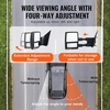 image:imageVEVOR Towing Mirrors Fit for 20042014 Ford F150 Power Heated LED Turn Signal Puddle Light Tow Mirrors Manual Controlling Telescoping Folding Black20042014