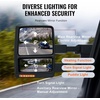 image:imageVEVOR Towing Mirrors Fit for 20042014 Ford F150 Power Heated LED Turn Signal Puddle Light Tow Mirrors Manual Controlling Telescoping Folding Black20042014