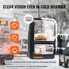 image:imageVEVOR Towing Mirrors Fit for 20042014 Ford F150 Power Heated LED Turn Signal Puddle Light Tow Mirrors Manual Controlling Telescoping Folding Black20042014