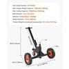 image:imageVEVOR Trailer Dolly 1500lbs Tongue Weight Capacity 2 in 1 Trailer Mover with 2 in Ball 16 in Pneumatic Tires and Universal Wheel Portable Tow Dolly for Moving Car RV Trailers
