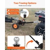 image:imageVEVOR Trailer Dolly 1500lbs Tongue Weight Capacity 2 in 1 Trailer Mover with 2 in Ball 16 in Pneumatic Tires and Universal Wheel Portable Tow Dolly for Moving Car RV Trailers