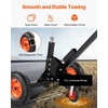 image:imageVEVOR Trailer Dolly 1500lbs Tongue Weight Capacity 2 in 1 Trailer Mover with 2 in Ball 16 in Pneumatic Tires and Universal Wheel Portable Tow Dolly for Moving Car RV Trailers
