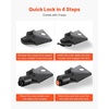 image:imageVEVOR Trailer Lock Fits 2 amp 2516Inch Bulldog Trailer Couplers Heavy Duty Hitch Lock with 3 Keys Secures Security Chains CorrisionResistant AntiTheft RV Trailer Locks for RV Trailer BoatFit Airstream Trailer Couplers