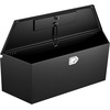 image:imageVEVOR Trailer Tongue Box Heavy Duty Trailer Tongue Tool Box Storage Organizer with Lock amp Keys Utility Tool Chest for Pickup Truck Bed RV SUV OffRoad Vehicle Steel 49 x 139 x 18549 Black