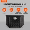 image:imageVEVOR Trailer Tongue Box Heavy Duty Trailer Tongue Tool Box Storage Organizer with Lock amp Keys Utility Tool Chest for Pickup Truck Bed RV SUV OffRoad Vehicle Steel 49 x 139 x 18533 Black