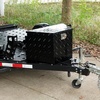 image:imageVEVOR Trailer Tongue Box Heavy Duty Trailer Tongue Tool Box Storage Organizer with Lock amp Keys Utility Tool Chest for Pickup Truck Bed RV SUV OffRoad Vehicle Steel 49 x 139 x 18529 Black